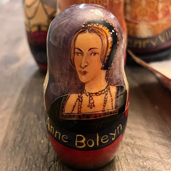 Matryoshka Vintage Russian H Clever HenryThe Eighth Wives Limited Rare-Signed